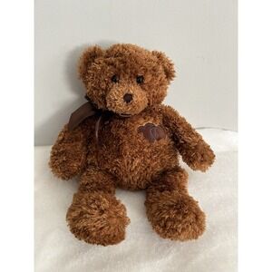 Gund Comfort Cub Brown Teddy Bear Hidden Heart lock Picture Memories‎ Inside